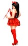 Plus Size 4 PC Sexy Devil Costume
