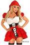Top Drawer 3 PC Red Riding Hood Costume