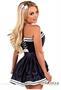 Top Drawer 4 PC Navy Sailor Corset Costume