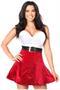 Top Drawer Steel Boned Holiday Corset Dress