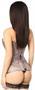 Top Drawer Gunmetal Brocade Steel Boned Corset