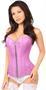 Top Drawer Orchid Brocade Steel Boned Corset