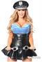 Top Drawer Premium Cop Corset Costume