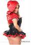 Top Drawer Premium Red Riding Hood Corset Dress Costume