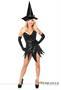 Top Drawer Sequin Witch Corset Dress Costume