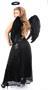 Top Drawer Premium Angel of Darkness Corset Costume