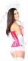 Top Drawer 6 PC Sexy Pink Princess Corset Costume