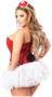 Top Drawer 4 PC Sequin Nurse Corset Costume