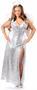 Top Drawer 4 PC Premium Sequin Angelic Corset Costume