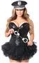 Top Drawer 4 PC Sexy Cop Corset Costume