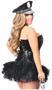 Top Drawer 4 PC Sexy Cop Corset Costume