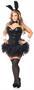 Top Drawer 5 PC Sequin Bunny Corset Costume