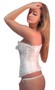 Womens Bridal White Shaper Corset Top
