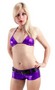3 Pc Purple Boy Short Set