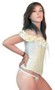 Classic Bridal White Steel Boned Embroidered Corset Top