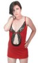 Sexy Valentine Red Party Mini Dress