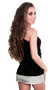 Black Ultra Short Party Dress