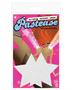 Pastease, silver glitter star