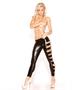 Kitten wet look femme fatale leggings