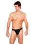 Zeus wet look thong