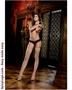 Sheer thigh high with back seam
