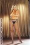 Fishnet panty hose with back seam black