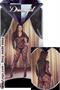 Long sleeve bow design open crotch bodystocking black