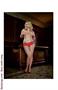 Stretch lace open crotch short