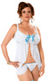 Bridal Babydoll, Panty and Leg Garter