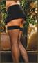 Fishnet Thigh Highs with Back Seam