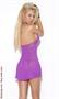 Vivace lace halter style dress purple