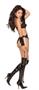 Vivace 3 pc opaque teddy, glove and choker