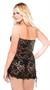 Strapless Lace Dress and Thong