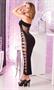 Seamless Slit Tube Dress