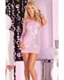 Pink lipstick glitterati sequin dress