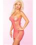 Pink Lipstick Fully Vented Seamless Dress