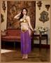 3 pc Halter Bra with Coin Trim and Thong Set