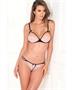 Lace Cups Bra with G String