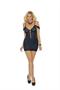 Off the shoulder lace chemise with underwire cups