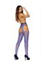 Crochet suspender pantyhose