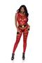 Crochet footless bodystocking
