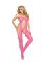 Lace suspender bodystocking and matching g-string
