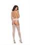 Crochet suspender pantyhose