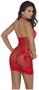 Lace Halter Style Mini Dress