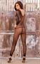 Long sleeve seamless bodystocking