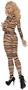 Sheer Zebra Print Long Sleeve Bodystocking