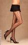 Ripped net pantyhose