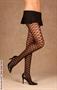 Sheer pantyhose with pattern