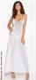 Chiffon gown with matching g-string