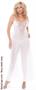Chiffon gown with matching g-string